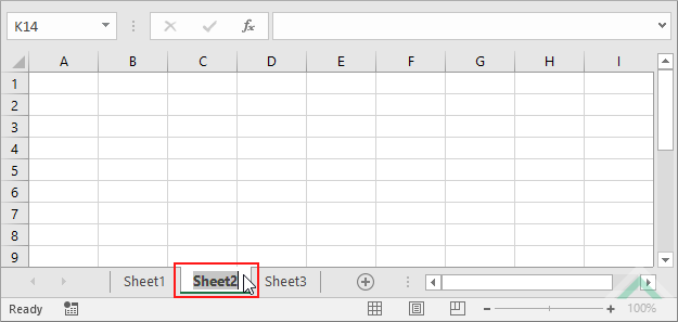 Double-click on the sheet that you want to rename - Excel
