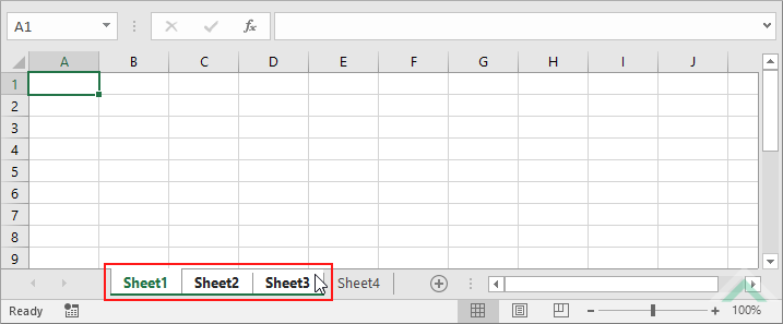 Color multiple Excel worksheet tabs | Excel, VBA