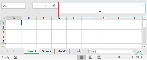 Expand the Formula Bar