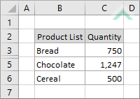 Hidden row in range